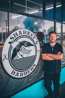 Photo Sharkey's Barbers