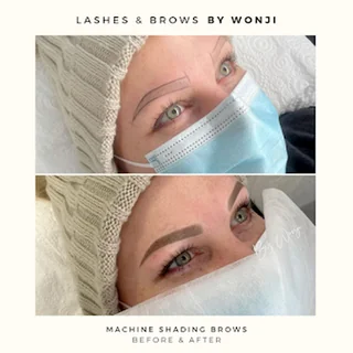 Photo Top Lashes and Brows