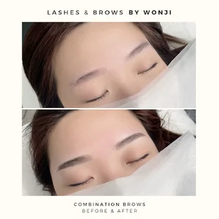 Photo Top Lashes and Brows