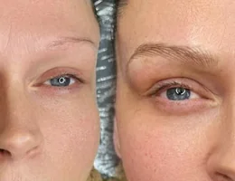 Red beauty and permanent makeup micropigmentaion