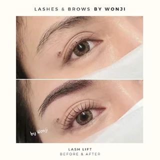 Photo Top Lashes and Brows