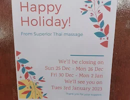 Superior Thai massage