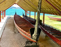 Maori War Canoe