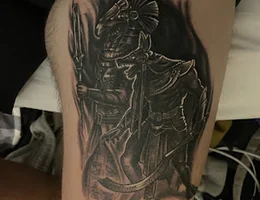 holy skin tattoo