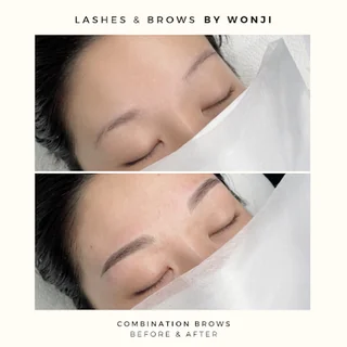 Photo Top Lashes and Brows